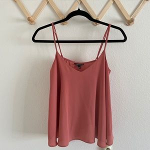 TOPSHOP orange camisole top